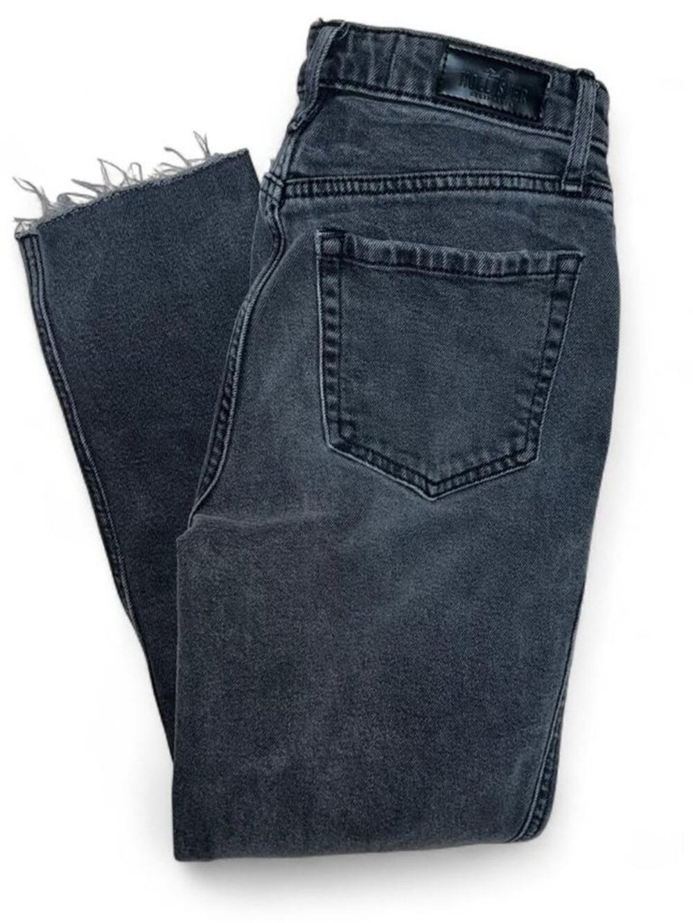 Hollister High Rise Super Skinny Black Jeans